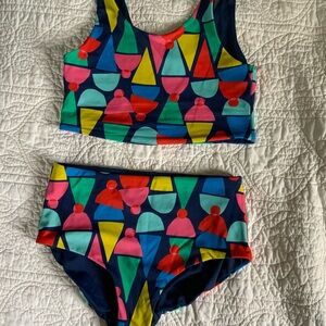 Hanna Andersson Colorful Geometric Kids Bikini